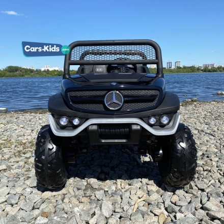 Электромобиль Mercedes-Benz Unimog Concept P555BP 4WD черный оптом, фото 5