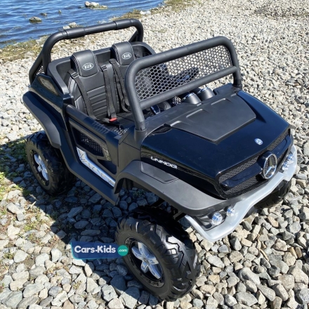 Электромобиль Mercedes-Benz Unimog Concept P555BP 4WD черный оптом, фото 3