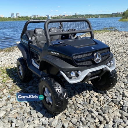 Электромобиль Mercedes-Benz Unimog Concept P555BP 4WD черный оптом, фото 2