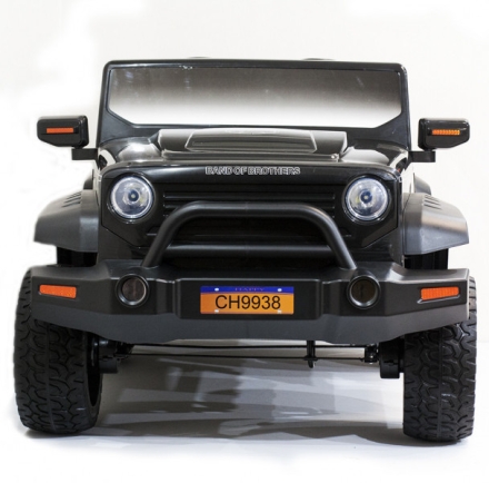 Детский электромобиль Jeep Hunter Black с полным приводом - CH9938 оптом, фото 2