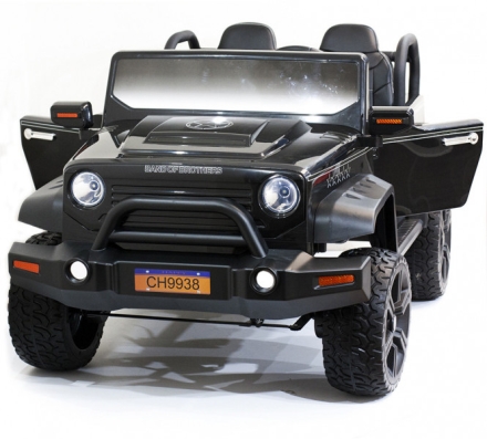 Детский электромобиль Jeep Hunter Black с полным приводом - CH9938 оптом, фото 1