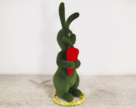 Топиари Кролик с морковкой, h= 170см - газон Есо оптом, фото 2