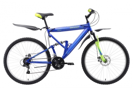Велосипед Challenger Desperado Lux FS 26 D синий/зелёный/голубой 16&#039;&#039; оптом, фото 1
