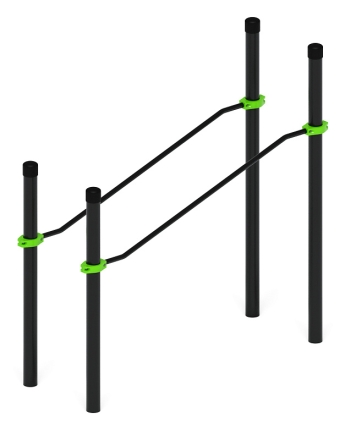 Воркаут ЛОВ 108 зеленый ВТ 102.03-02 оптом, фото 4