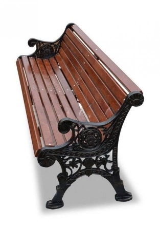 Скамейка чугунная Вензель 1,8 м оптом, фото 3