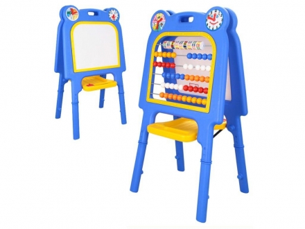 Маркерная доска со счётам и часами Pilsan Blackboard (03-406-T) оптом, фото 1