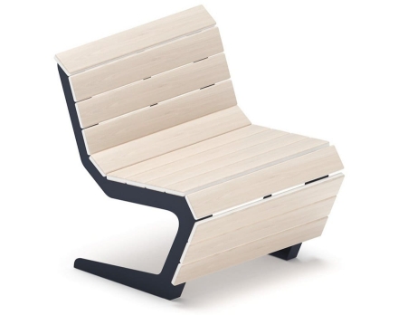 Скамья Волна спокойствия-4 (светлый дуб) оптом, фото 1