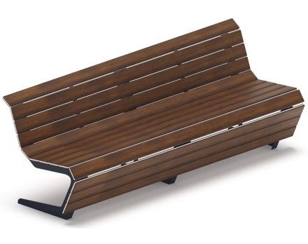 Скамья Волна спокойствия-5 (темный дуб) оптом, фото 1