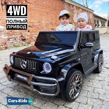 Электромобиль Mercedes-Benz AMG G63 4WD S307 24V черный оптом, фото 9