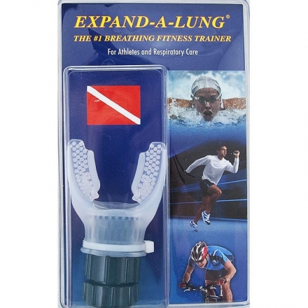 Дыхательный тренажер Expand-A-Lung, арт. 100442, двойн.действия, рег.нагрузка, силиконовая капа оптом, фото 1