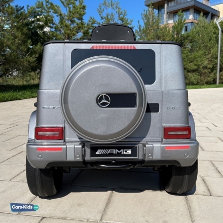 Электромобиль Mercedes-Benz AMG G63 k999kk 4WD серый оптом, фото 6