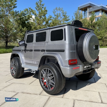 Электромобиль Mercedes-Benz AMG G63 k999kk 4WD серый оптом, фото 4
