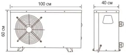 Тепловой насос Mountfield Azuro Inverter 12 кВт + WiFi оптом, фото 7