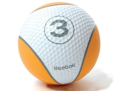 Мяч тренировочный Reebok 3 кг, оранжевый RE-21123 оптом, фото 1