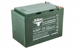 Тяговый гелевый аккумулятор RuTrike 6-DZF-24 (12V24A/H C2)