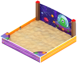 Песочница средняя с ограждением Космопорт - ИО 5.14.01-01, фото 2 Песочница средняя с ограждением Космопорт - ИО 5.14.01-01, фото 2