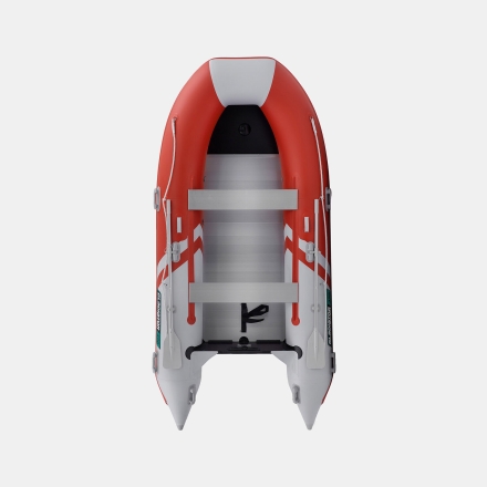 Gladiator B 370 AL LIGHT Красно-белый моторная лодка ПВХ Алюминиевый пайол оптом, фото 4