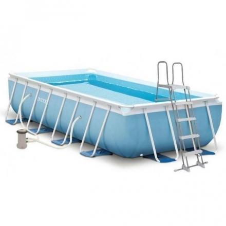 Бассейн каркасный прямоугольный INTEX &quot;PRISM FRAMETM RECTANGULAR&quot; 26784NP (300х175х80см) оптом, фото 1