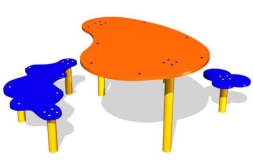 Детский столик Тучки СП090 для игровой площадки