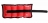 Утяжелители WT-401 1 кг, красный оптом