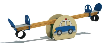 Качели балансир Автомобиль для детской площадки оптом, фото 1