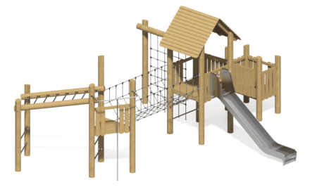 Игровой комплекс Эко ИК-234 для детской площадки оптом, фото 2