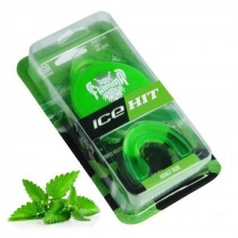 Капа боксерская FLAMMA Ice Hit mint с футляром оптом, фото 1