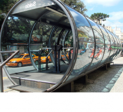 Автобусная остановка с турникетом, фото 1