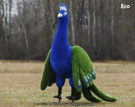 Топиари Павлин, основа композиций - газон Deluxe+Eco оптом, фото 4