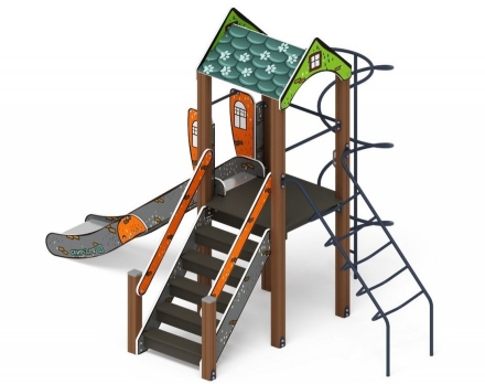 Детская игровая площадка Играйте с нами Город ДИК 2.01.1.04-01 H=1200 оптом, фото 3