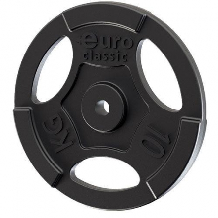 Диск чугунный EURO-CLASSIC окрашенный d-26 10кг оптом, фото 1