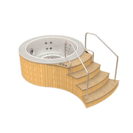 Спа-бассейн Wellis Acapulco Freestanding оптом, фото 3