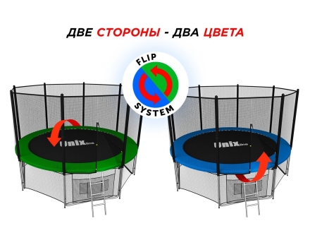 Батут UNIX line 12 ft Classic (outside) с защитной сеткой оптом, фото 5
