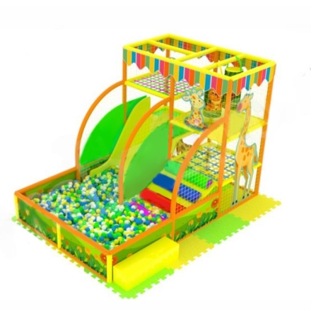 Детский игровой лабиринт &quot;Зоопарк&quot; 8.3м² (3.5*2.35*2.5м) оптом, фото 1