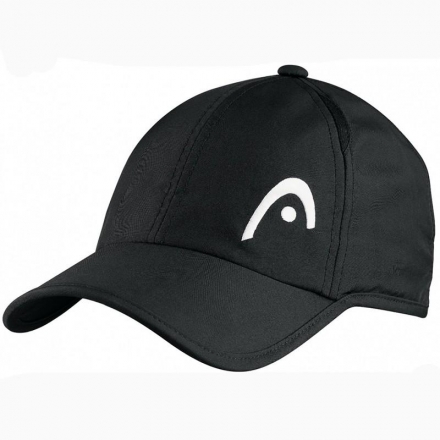 СЦ*Бейсболка спортивная HEAD Pro Player Cap, полиэстер, черная оптом, фото 1