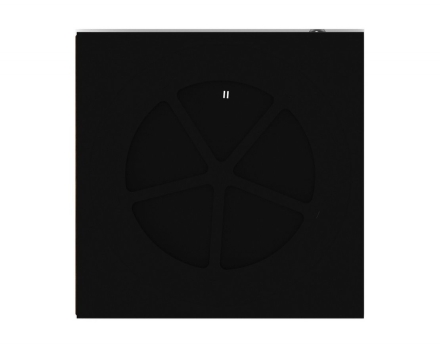 Урна парковая с пепельницей (черная) (под анкера) Символ 11 оптом, фото 4