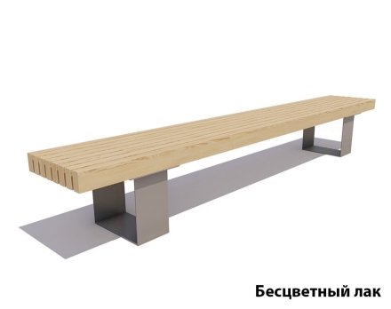 Скамейка садовая Ростов Лиственница 3 м оптом, фото 2