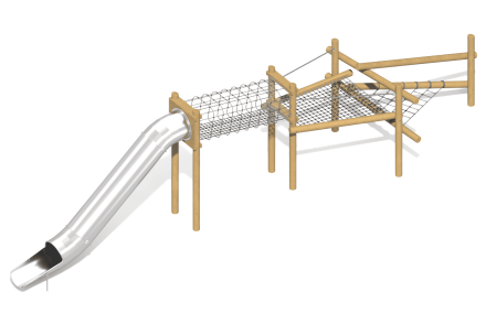 Игровой комплекс Эко Сеть ИК-219 для детской площадки оптом, фото 1