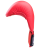 Накладки на кисть Cobra KMС-6083, к/з, красные оптом