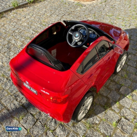 Электромобиль BMW X6M Mini JJ2199 красный оптом, фото 4
