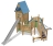 Игровой комплекс Эко 071103 для детской площадки оптом