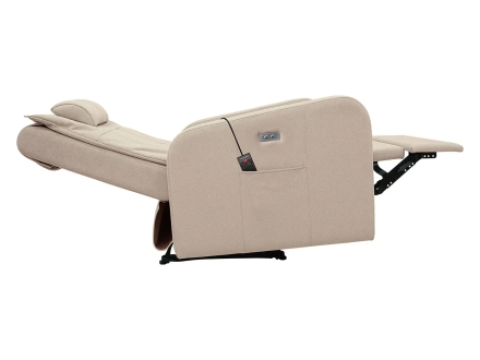 Кресло-реклайнер электрический с массажем FUJIMO E-COMFORT CHAIR Ваниль оптом, фото 11