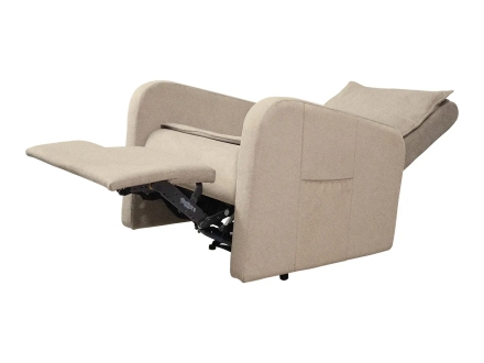 Кресло-реклайнер электрический с массажем FUJIMO E-COMFORT CHAIR Ваниль оптом, фото 10