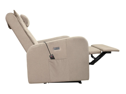 Кресло-реклайнер электрический с массажем FUJIMO E-COMFORT CHAIR Ваниль оптом, фото 8