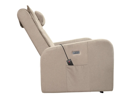 Кресло-реклайнер электрический с массажем FUJIMO E-COMFORT CHAIR Ваниль оптом, фото 7