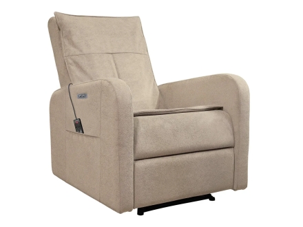 Кресло-реклайнер электрический с массажем FUJIMO E-COMFORT CHAIR Ваниль оптом, фото 6