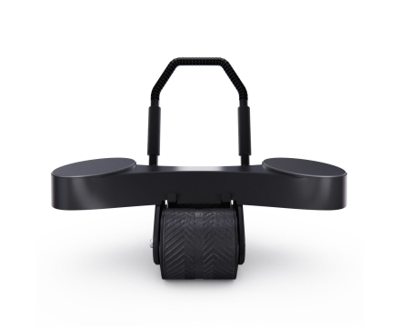 Тренажёр для пресса AB Roller SND чёрный с ковриком 45 х 30 x 3.5 cм оптом, фото 9