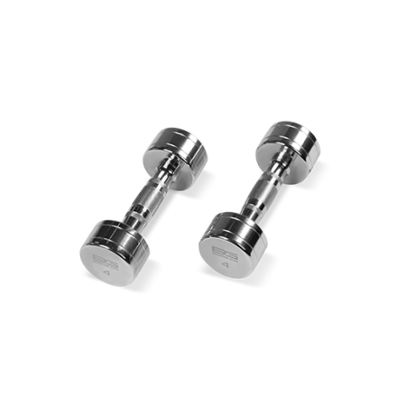 BRONZE GYM BG-PA-DB-C04 Гантель хромированная 4 кг оптом, фото 1