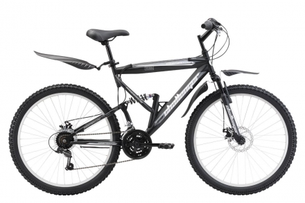 Велосипед Challenger Desperado Lux FS 26 D черно-серый 18&#039;&#039; оптом, фото 1