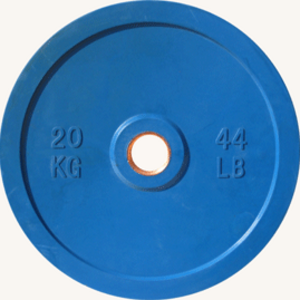 Диск JOHNS d51мм, цветной обрезиненный, 20кг оптом, фото 1
